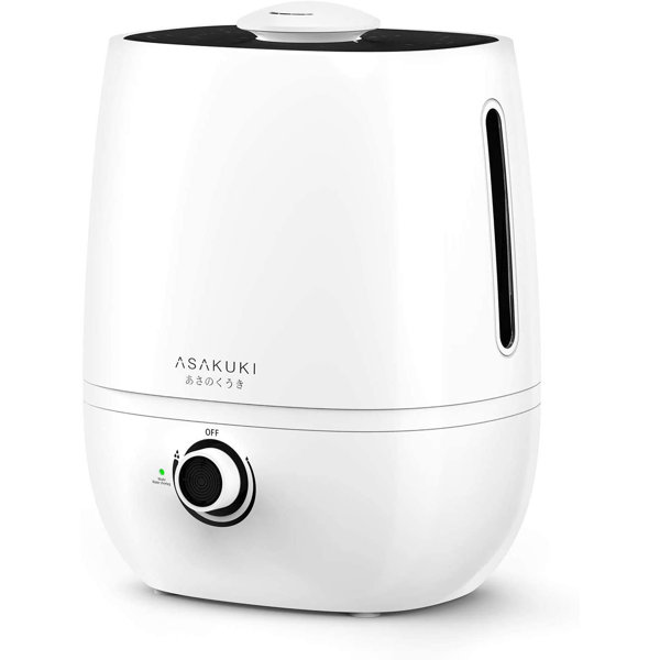 ASAKUKI 1.06 Gallons Cool Mist Ultrasonic Tabletop Humidifier with